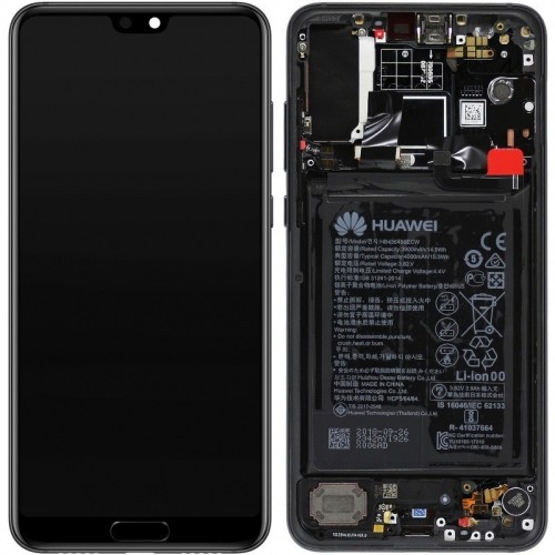 Cobo Pantalla Huawei P20 Pro Ori WF Negro