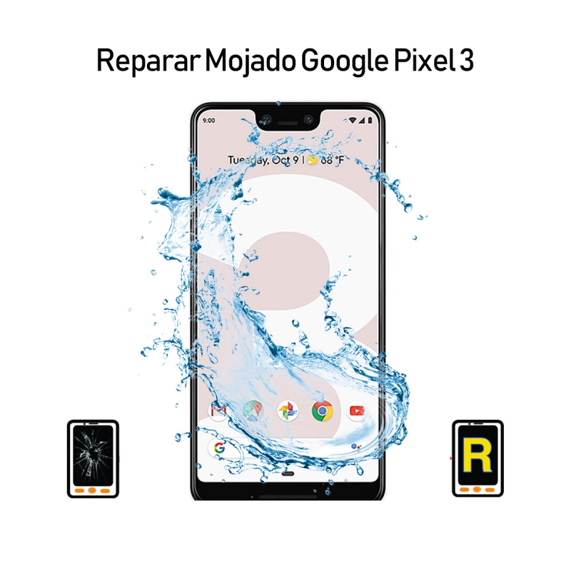 Reparar Mojado Google Pixel 3