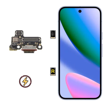Cambiar Módulo de Carga Google Pixel 10 | Servicio Técnico para Reparar Móviles en Madrid