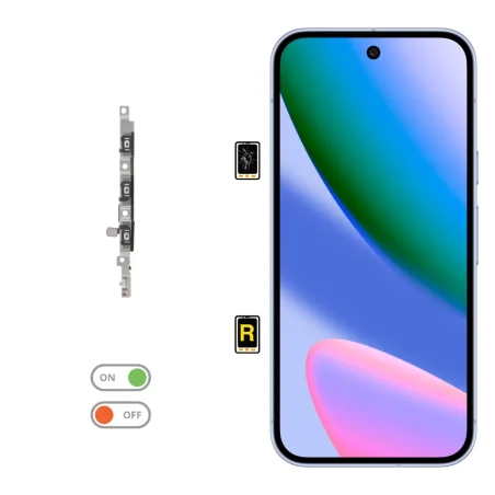Cambiar Botón de Volumen Google Pixel 10 | Servicio Técnico para Reparar Móviles en Madrid