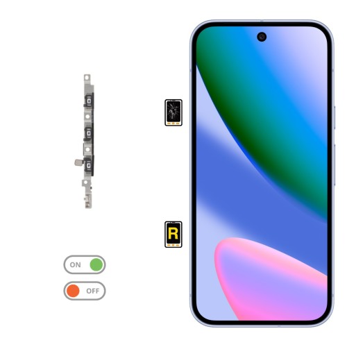 Cambiar Botón de Volumen Google Pixel 10 | Servicio Técnico para Reparar Móviles en Madrid
