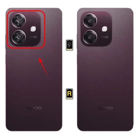 Cambiar Cristal Cámara Trasera OPPO A60 5G | Garantía y Servicio Rápido en Madrid