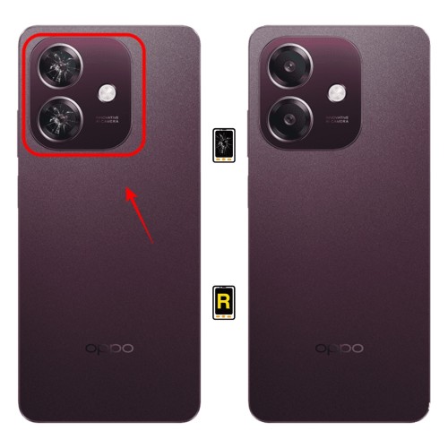 Cambiar Cristal Cámara Trasera OPPO A60 5G | Garantía y Servicio Rápido en Madrid