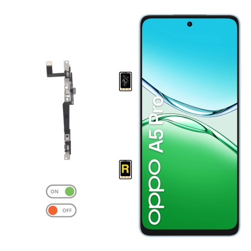 Cambiar Botón de Encendido OPPO A5 Pro 4G