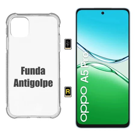 Funda Antigolpe para OPPO A5 Pro 4G | Garantía y Servicio Rápido en Madrid
