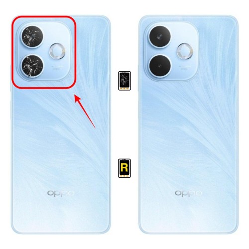 Cambiar Cristal Cámara Trasera OPPO A5 Pro 5G