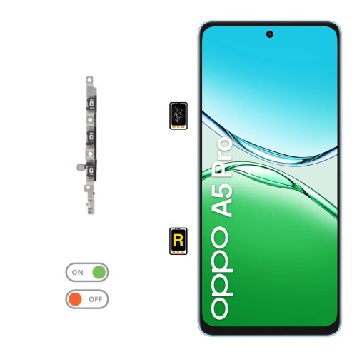 Cambiar Botón de Volumen OPPO A5 Pro 5G