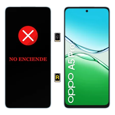 Reparar OPPO A5 Pro 5G No Enciende | Garantía y Servicio Rápido en Madrid