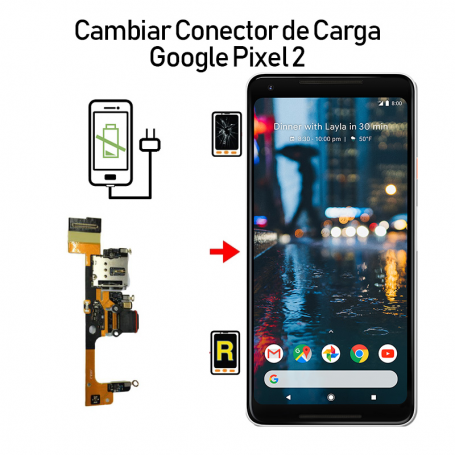 Cambiar Conector De Carga Google Pixel 2