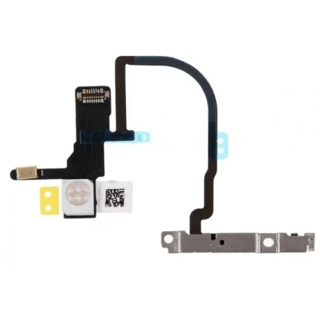 Boton Power Encendido / Micrófono / Flash Traseros Para iPhone Xs Max