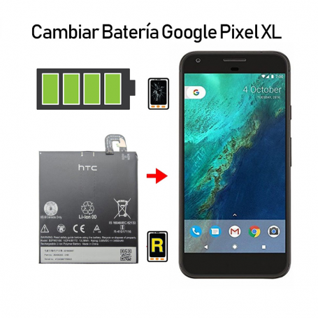 Batería Contraportada Placa trasera se ajusta Google Pixel XL Pieza Original