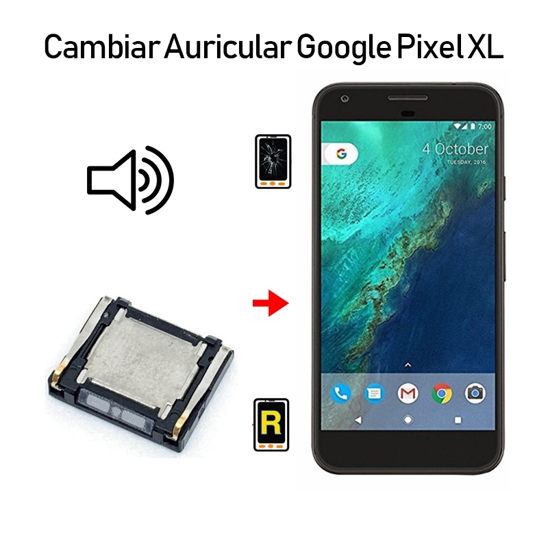 Cambiar Auricular De Llamada Google Pixel XL
