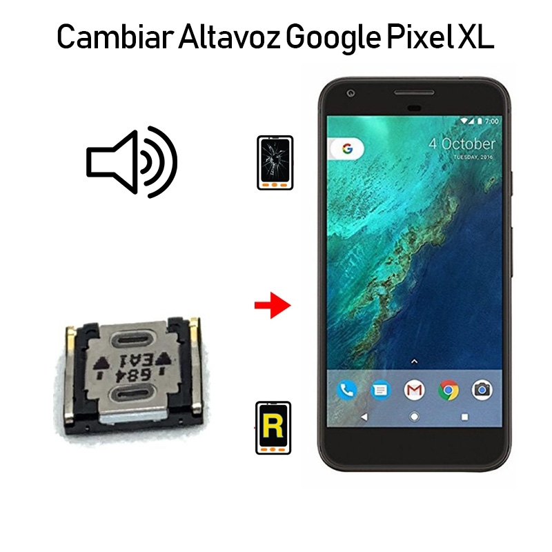 Cambiar Altavoz De Música Google Pixel XL