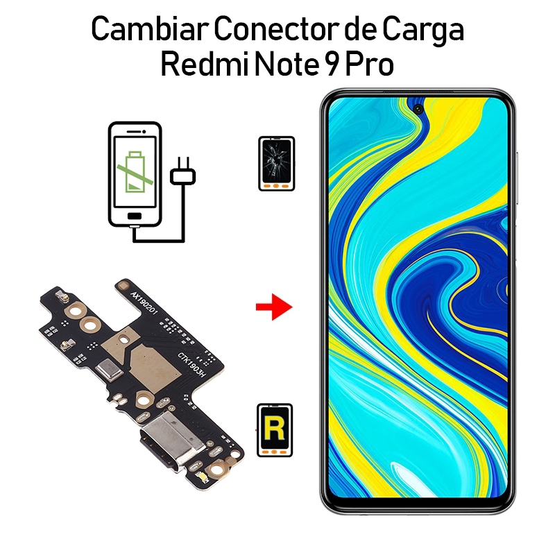 Cambiar Conector De Carga Redmi Note 9S