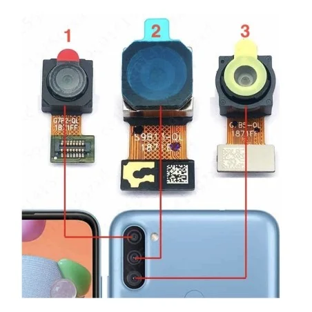 Camara Trasera Para Samsung Galaxy A11 / A115 (Num2)