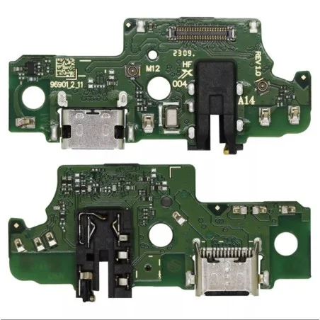 GH81-23265A Placa De Conector De Carga Tipo C Con Micrófono Para Samsung A14 5G (2023) A146B
