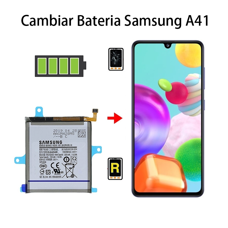 Cambiar Batería Samsung Galaxy A41 Original