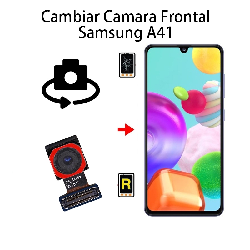 Cambiar Cámara Frontal Samsung Galaxy A41