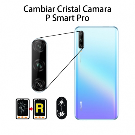 Cambiar Cristal Cámara Trasera Huawei P Smart Pro