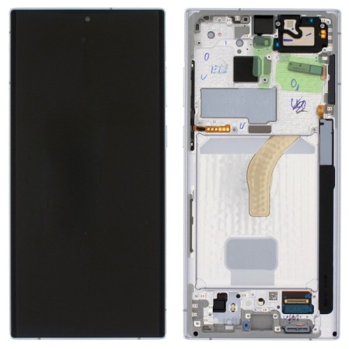 GH82-27488C Pantalla Samsung S22 Ultra 5G / S908 BLANCO