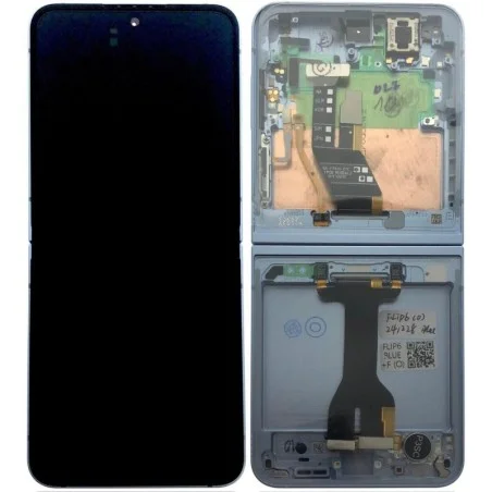 GH82-35013C/35014C SM-F741 (Z Flip 6 5G 2024) BLUE INNER LCD