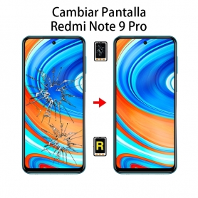 Cambiar Pantalla Xiaomi Redmi Note 9 Pro