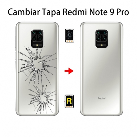 Cambiar Tapa Trasera Xiaomi Redmi Note 9 Pro