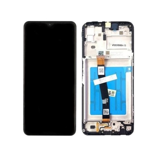 Pantalla Completa Con Marco Para Samsung Galaxy A22 5G / A226 NEGRO