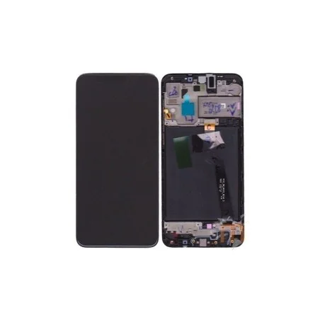 Pantalla Completa Original Con Marco Para Samsung Galaxy A10 / A105FN / VERSION FN NEGRO
