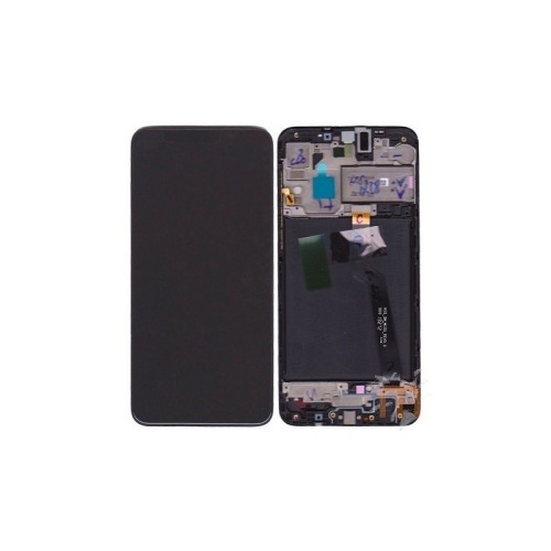 Pantalla Completa Original Con Marco Para Samsung Galaxy A10 / A105FN / VERSION FN NEGRO