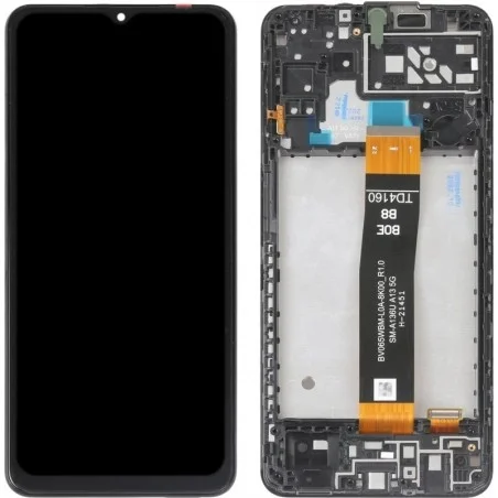 Pantalla Completa ORIGINAL Con Marco Para Samsung Galaxy A13 5G / A136u NEGRO
