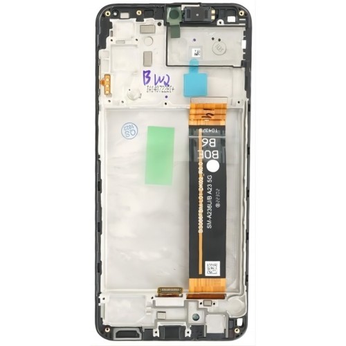 Pantalla Completa ORIGINAL Con Marco Para Samsung Galaxy A23 5G / A236 NEGRO