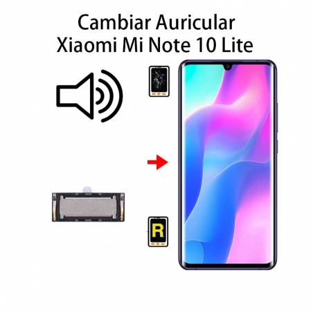 Cambiar Auricular De Llamada Xiaomi Mi Note 10 Lite