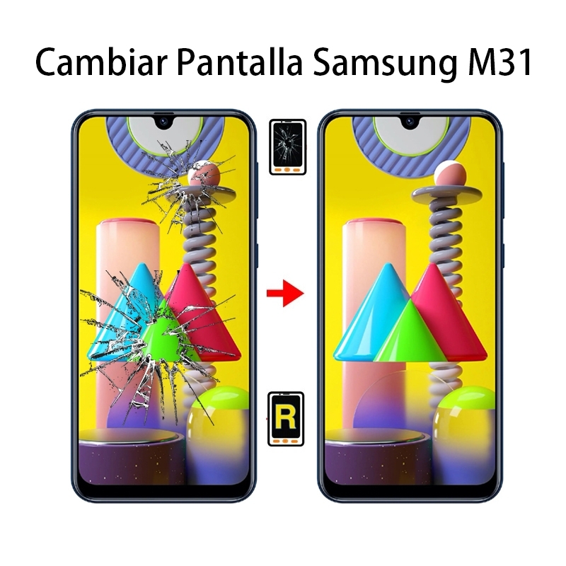 Cambiar Pantalla Samsung Galaxy M31