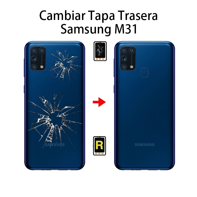 Cambiar Tapa Trasera Samsung Galaxy M31