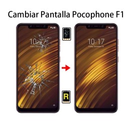 Cambiar Pantalla Pocophone F1