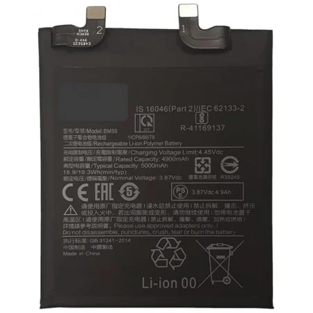 Batería BM58 Original Para Xiaomi Mi 11T Pro De 5000mAh solo Funciona Original
