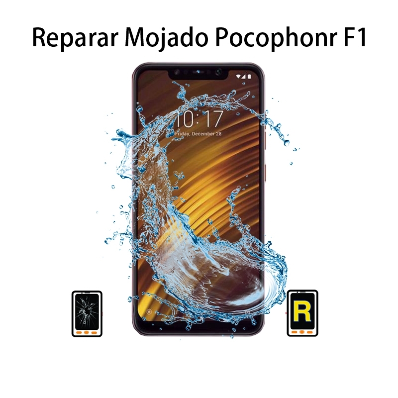 Reparar Mojado Pocophone F1
