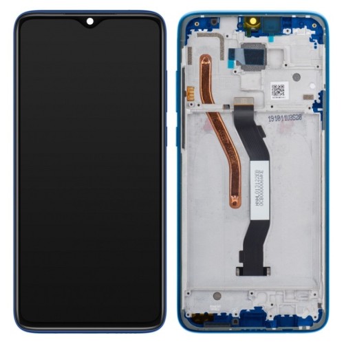 Pantalla Completa Original Con Marco Para Xiaomi Redmi Note 8 Pro AZUL