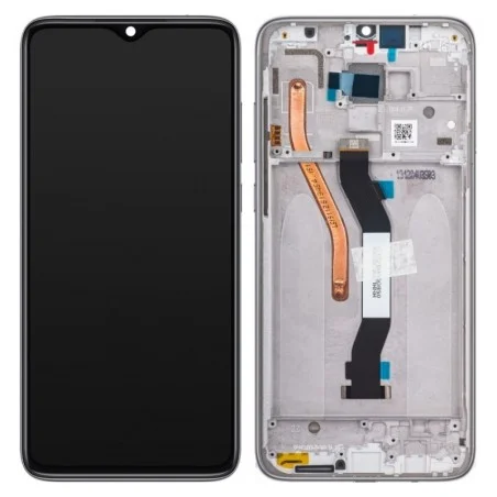 Pantalla Completa Original Con Marco Para Xiaomi Redmi Note 8 Pro BLANCO