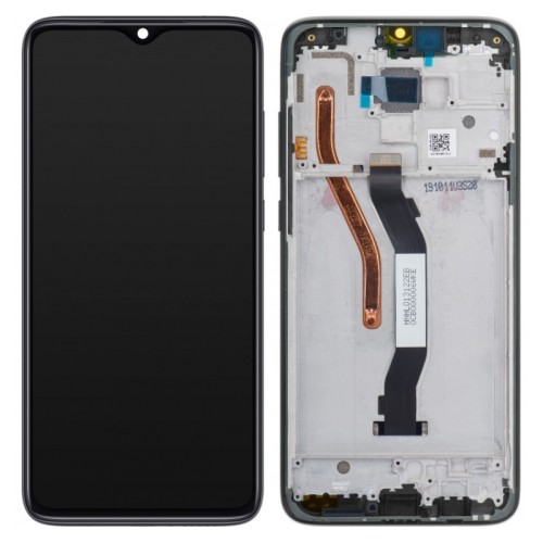 Pantalla Completa Original Con Marco Para Xiaomi Redmi Note 8 Pro NEGRO