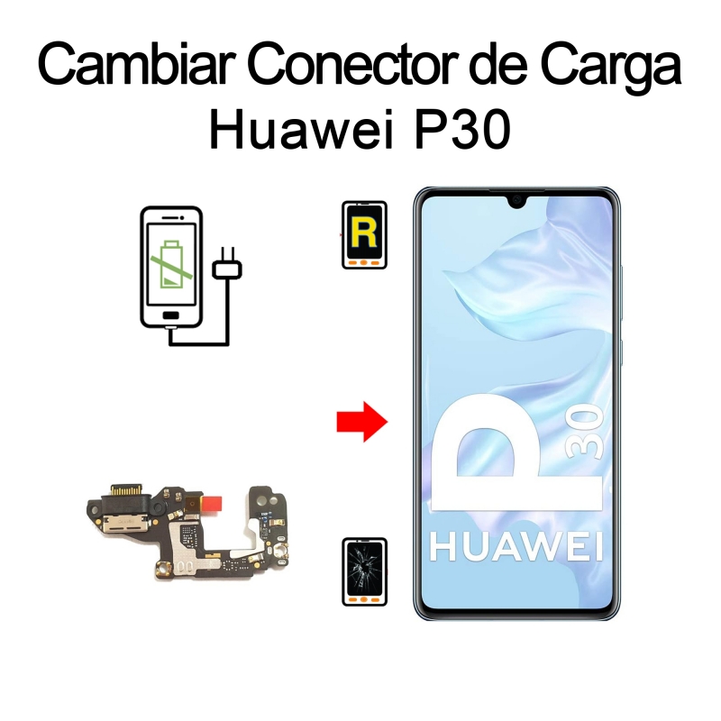 Cambiar Conector De Carga Huawei P30