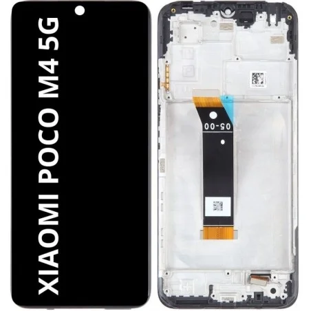 Pantalla Completa Tactil Y LCD Con Marco Para Xiaomi Poco M4 5G/ M5 (4G)