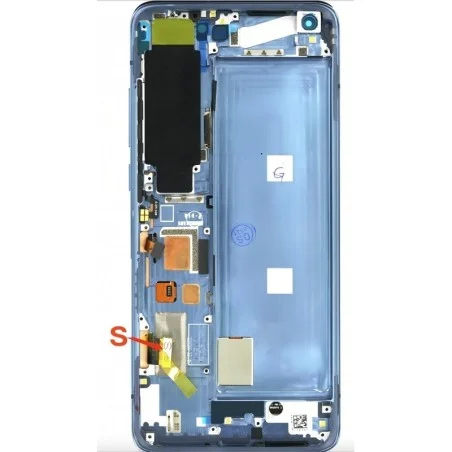 PanTalla Original Con Marco Para XiaoMi Mi 10 / Mi 10 Pro / FLEX VERSION S *GRIS*
