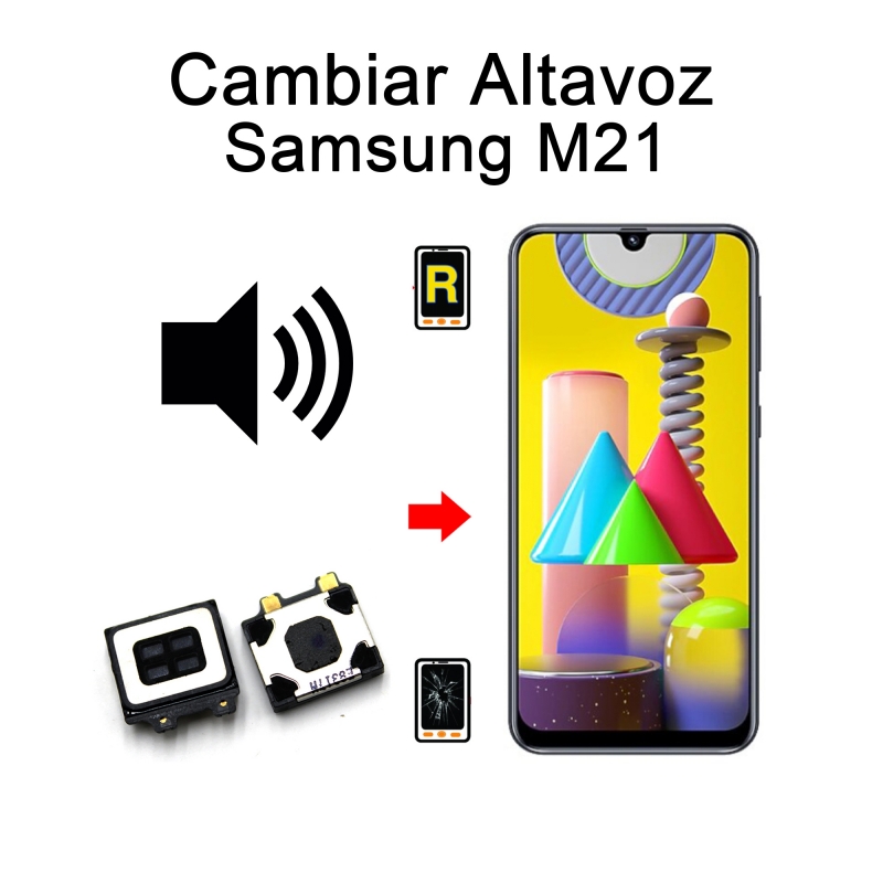 Cambiar Altavoz De Música Samsung Galaxy M21