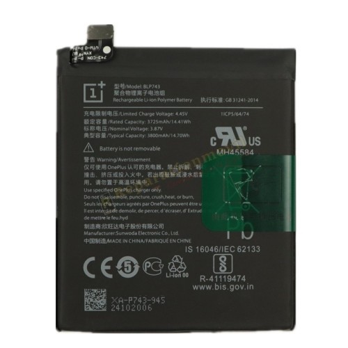 ONEPLUS 8 1+/ 8 Batería BLP761