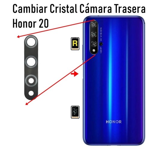 Cambiar Cristal Cámara Trasera Huawei Nova 5T