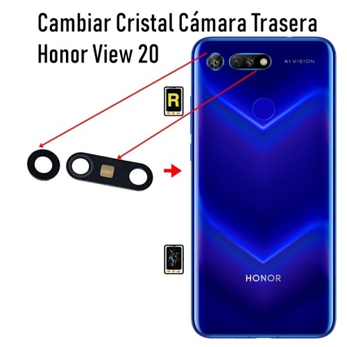 Cambiar Cristal Cámara Trasera Honor View 20