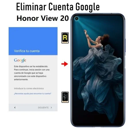 Eliminar Cuenta Google Honor View 20