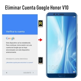 Eliminar Cuenta Google Honor View 10